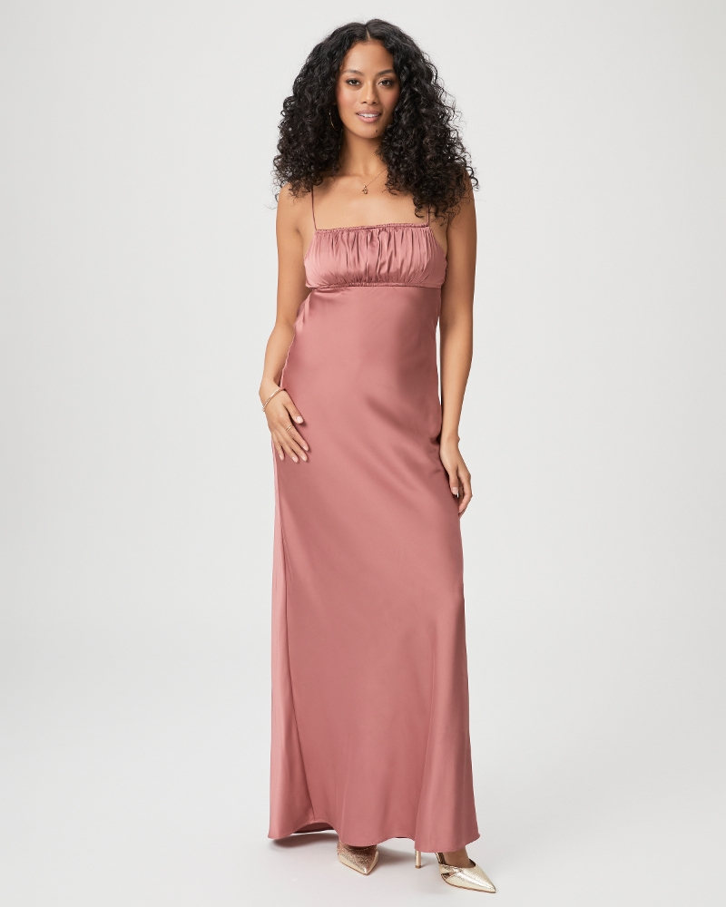 Miren Dress - Desert Dusk Satin